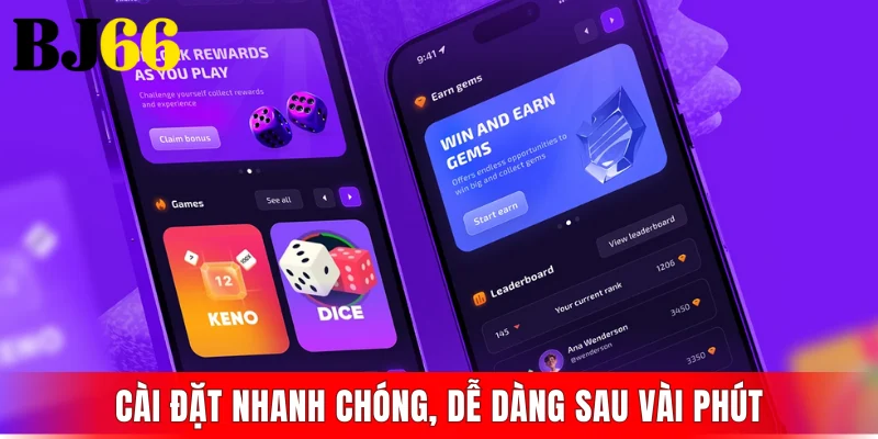 Cài đặt nhanh chóng, dễ dàng sau vài phút